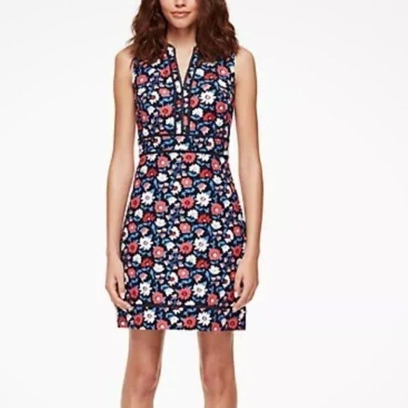 Kate Spade Shore Thing Daisy Jacquard Sheath Dress Size 2